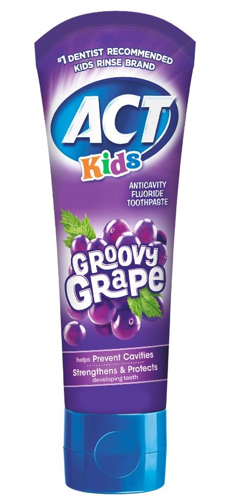 ACT® Groovy Grape Kids Anticavity Fluoride Toothpaste