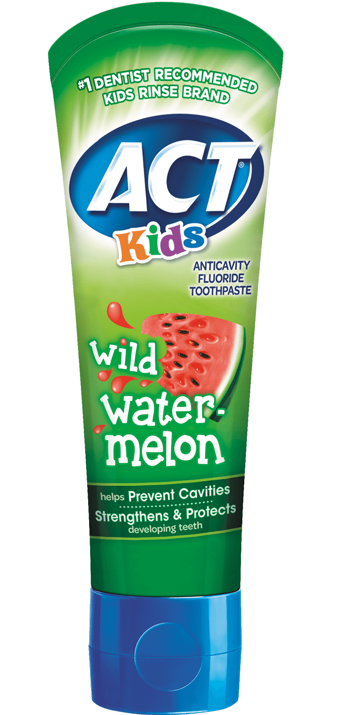 ACT® Wild Watermelon Kids Anticavity Fluoride Toothpaste