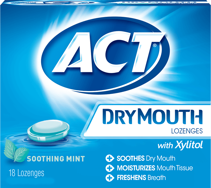 ACT® Soothing Mint Dry Mouth Lozenges