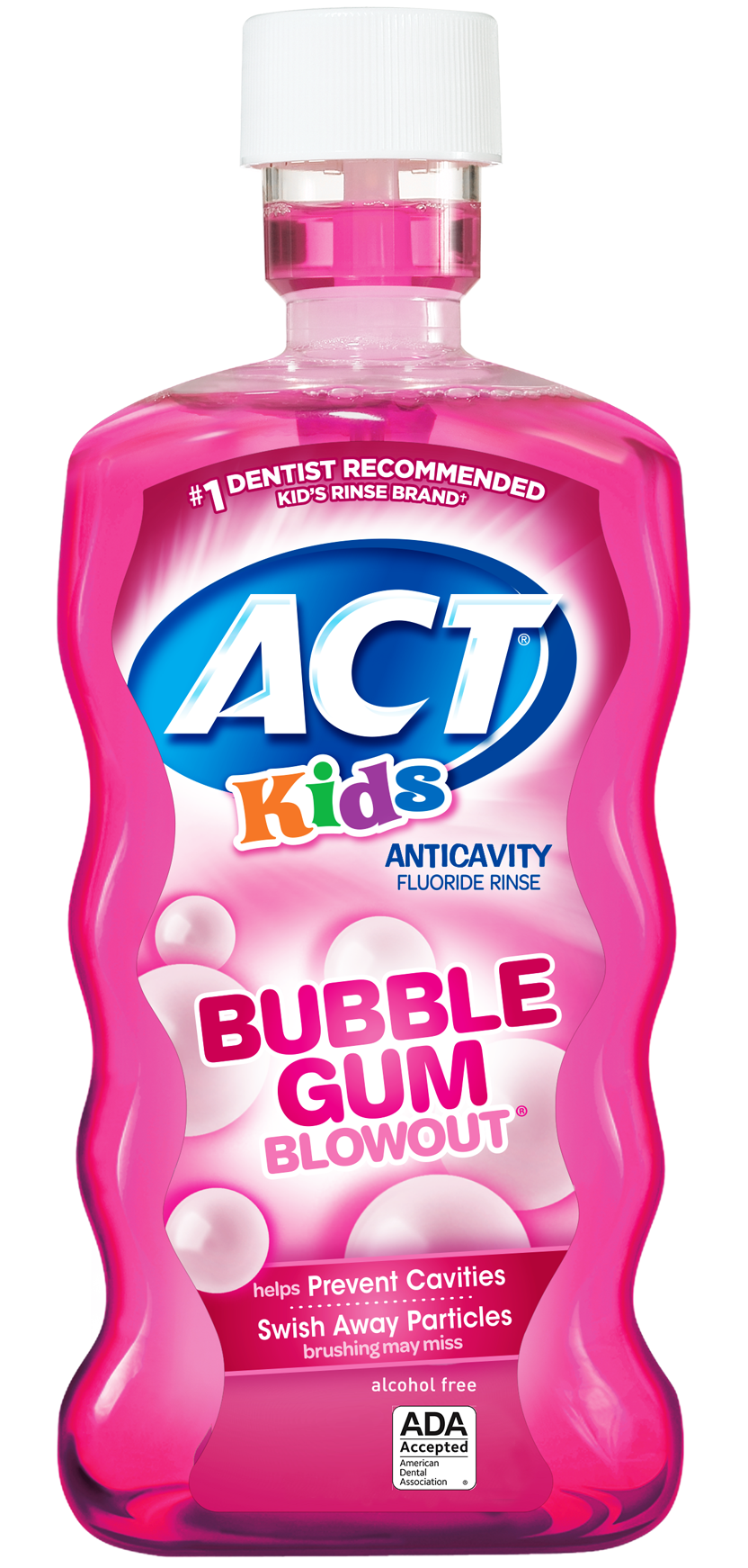 ACT® Kids Bubblegum Blowout Anticavity Fluoride Rinse