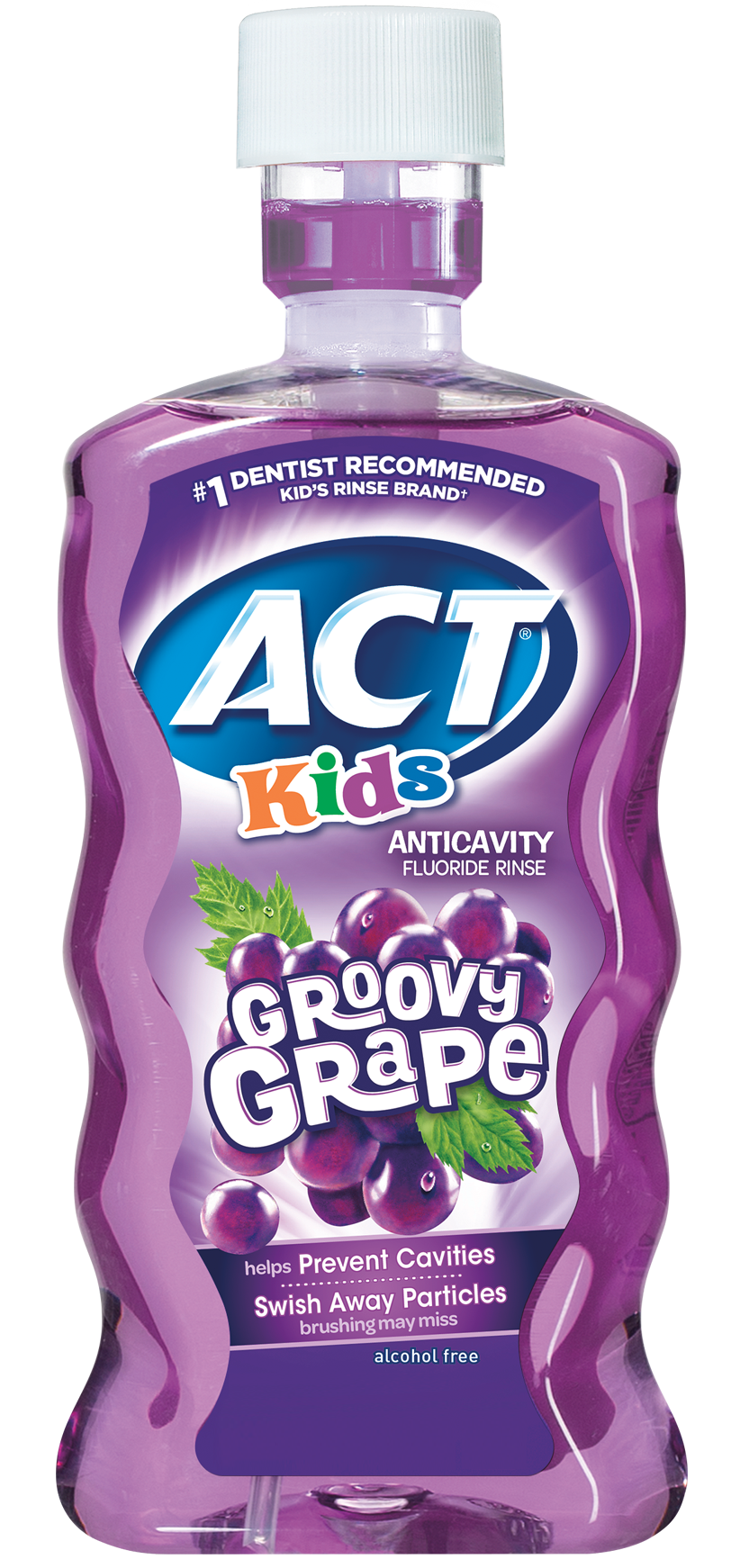 ACT® Groovy Grape Kids Anticavity Fluoride Rinse