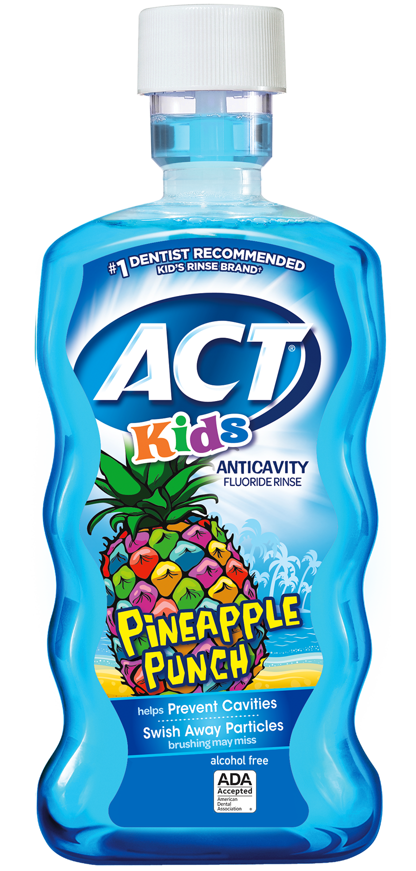 ACT® Pineapple Punch Kids Anticavity Fluoride Rinse