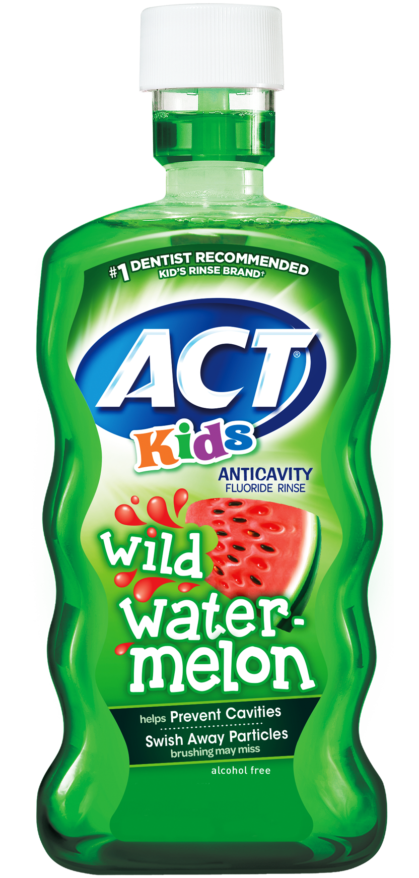 ACT® Wild Watermelon Kids Anticavity Fluoride Rinse