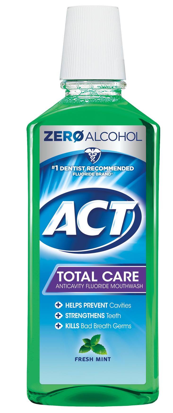 ACT® Fresh Mint Total Care Anticavity Fluoride Mouthwash
